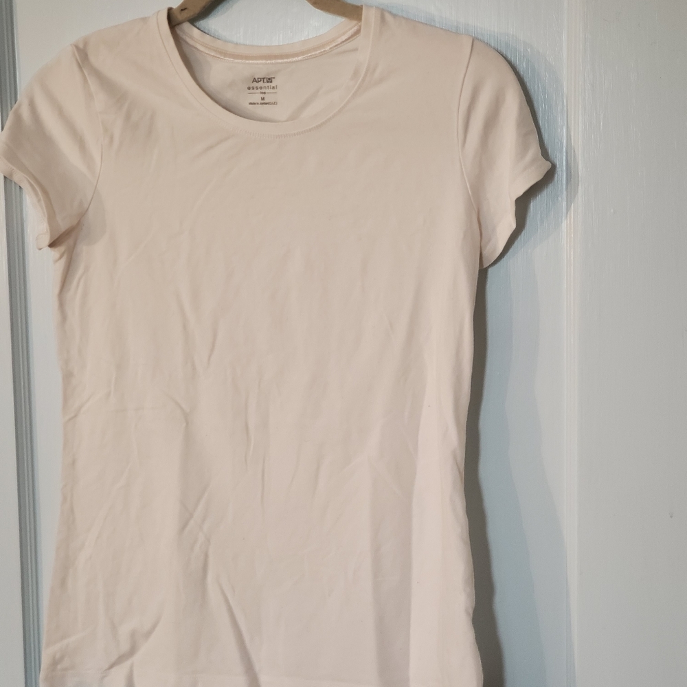 Basic white tee
